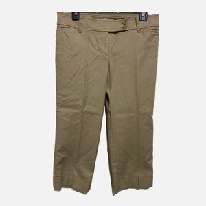 LOFT Cuffed Khaki Capri (Marisa) Pants, size 8P